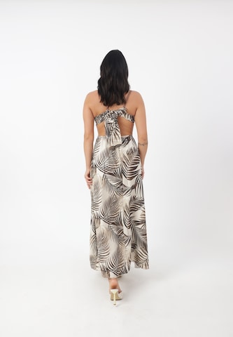 Elara Kleid in Braun