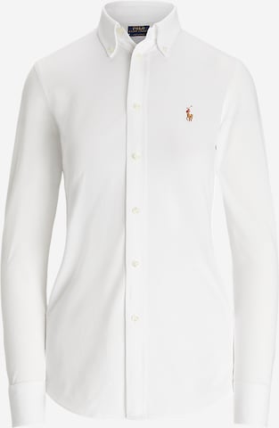 Polo Ralph Lauren Блузка 'Heidi' в Белый: спереди