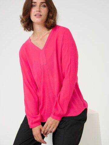 Kaffe - Blusa en rosa