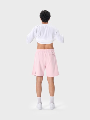 Ossy Homer Loose fit Workout Pants '450 GSM' in Pink