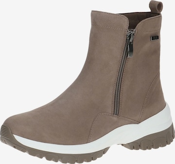 CAPRICE Ankle Boots in Brown: front