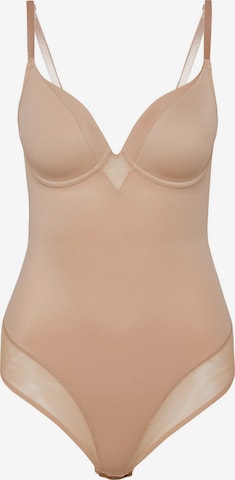 TRIUMPH Bodysuit 'True Shape Sensation' in Beige: front