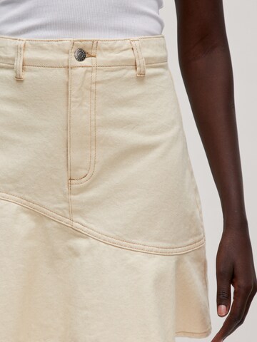 EDITED Skirt 'Nora' in Beige