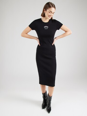 Moschino Jeans Kleid in Schwarz: Vorderseite