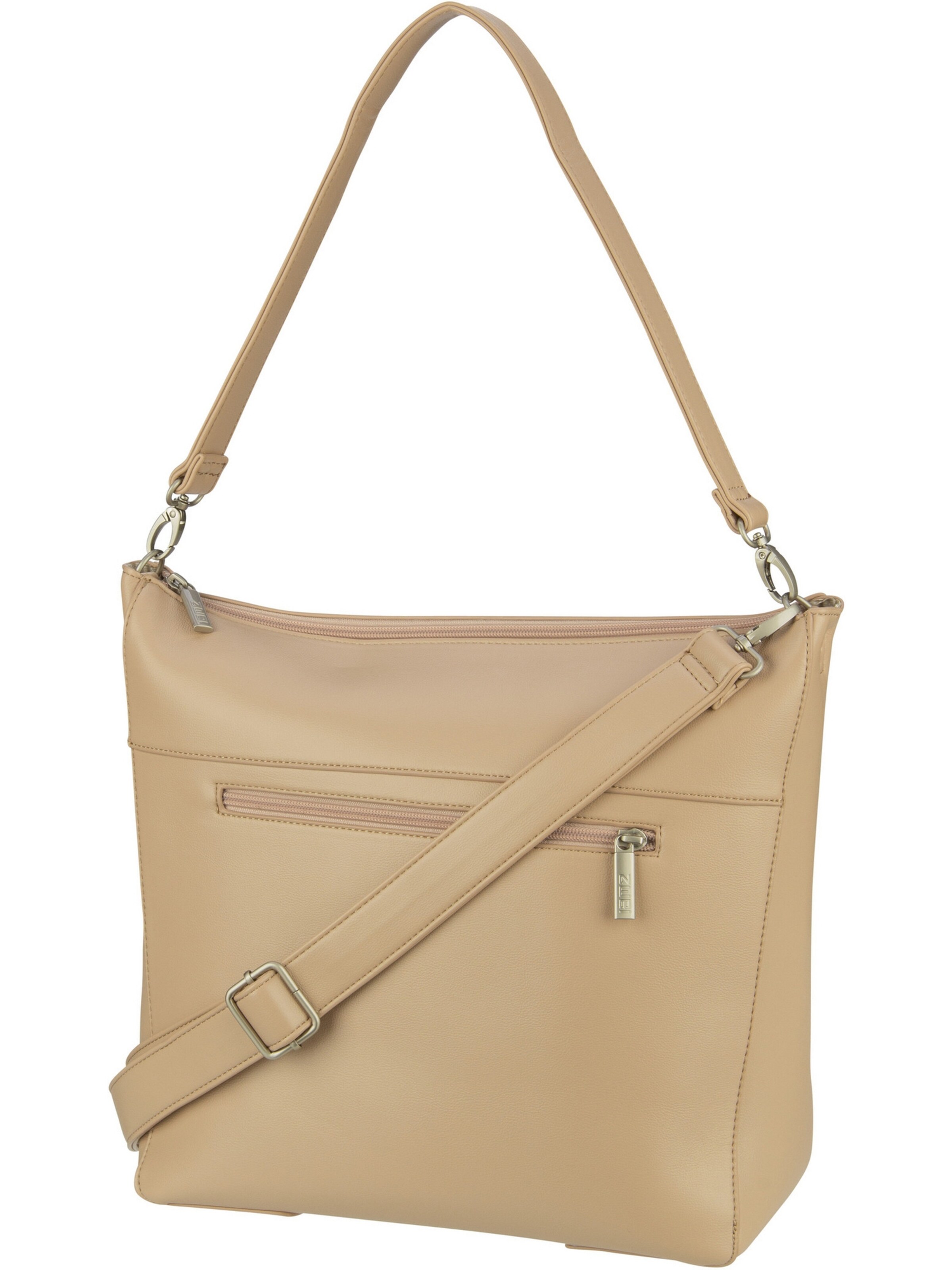 ZWEI Schultertasche 'Mademoiselle' in Beige