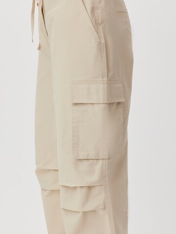LeGer by Lena Gercke Loose fit Cargo trousers 'Kayleen Tall' in Beige