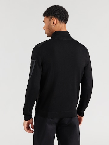 BOSS Kardigán 'KN_Momentum-X' - fekete