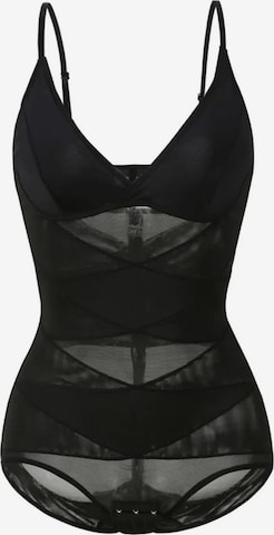 Shapetape Shapingbody 'Corrigerende bodysuit met verstelbare bandjes' in Zwart: voorkant