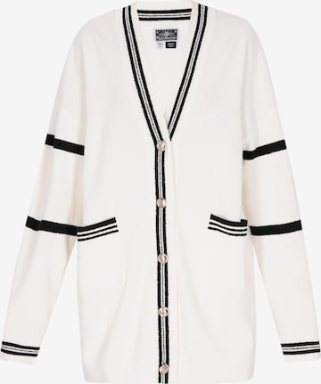 DreiMaster Maritim - Cárdigan en blanco: frente