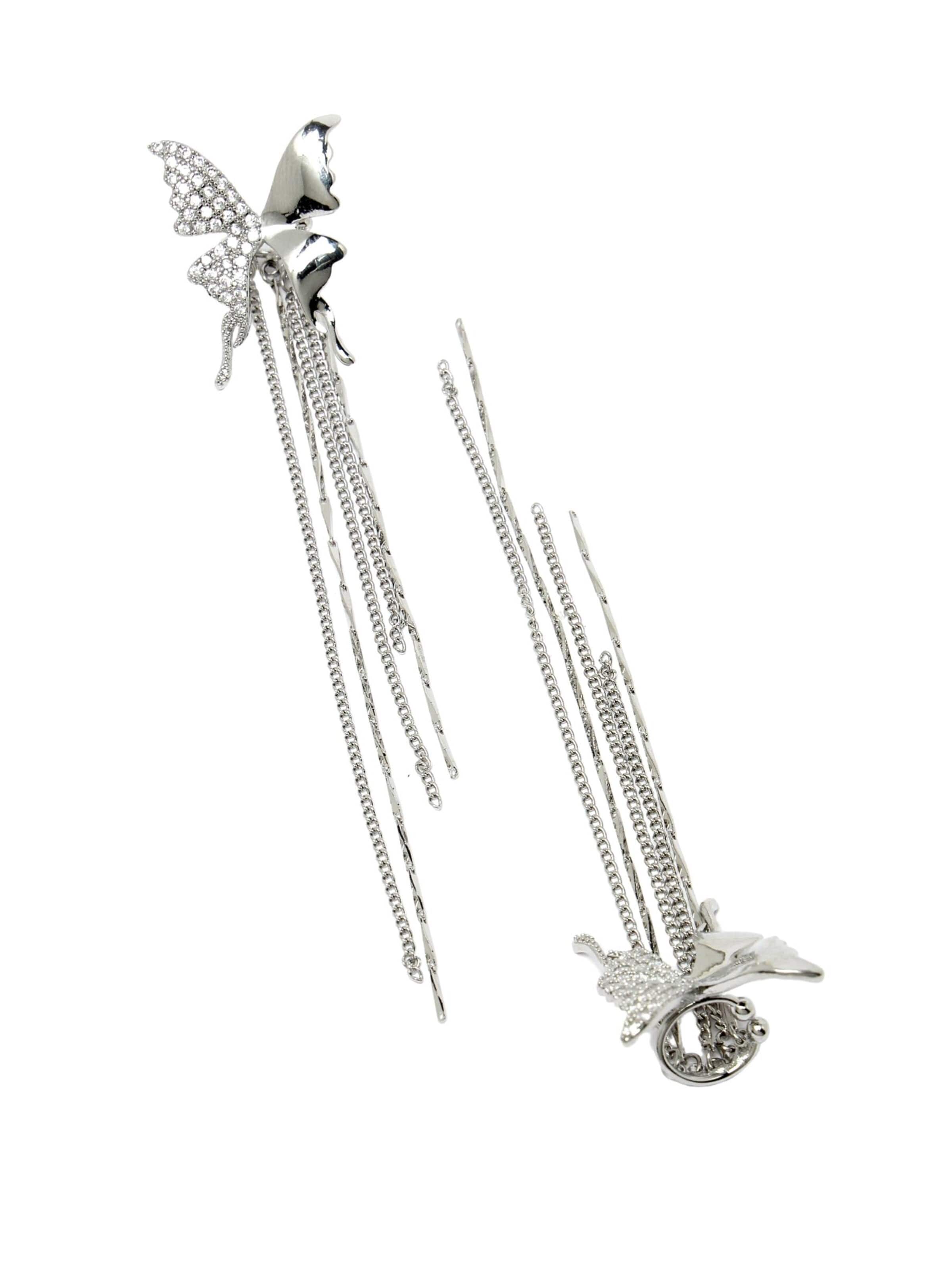 Boucles d'oreilles 'Nataliaya' AVANT-GARDE PARIS en argent