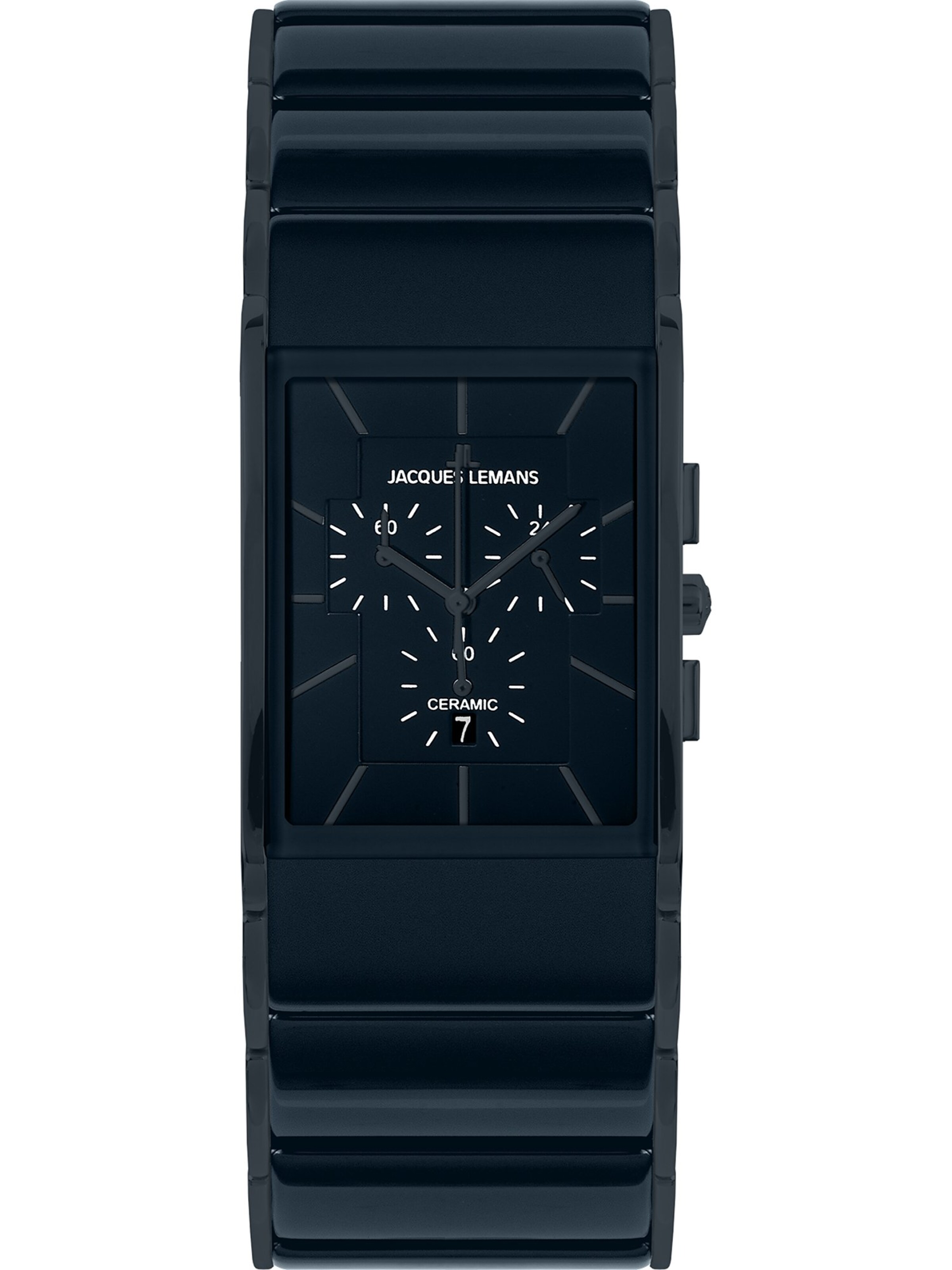 Jacques Lemans Uhr in Blau: Vorderseite