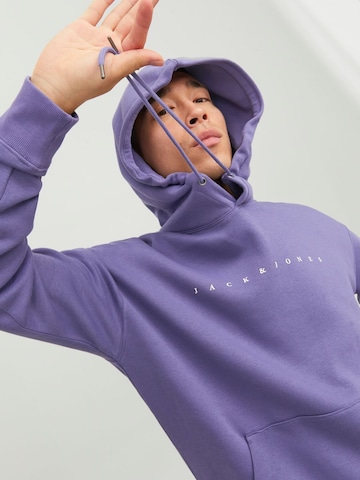 JACK & JONES Sweatshirt 'Star' in Purple