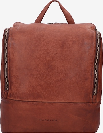 Harold's Backpack 'Submarine' in Brown: front