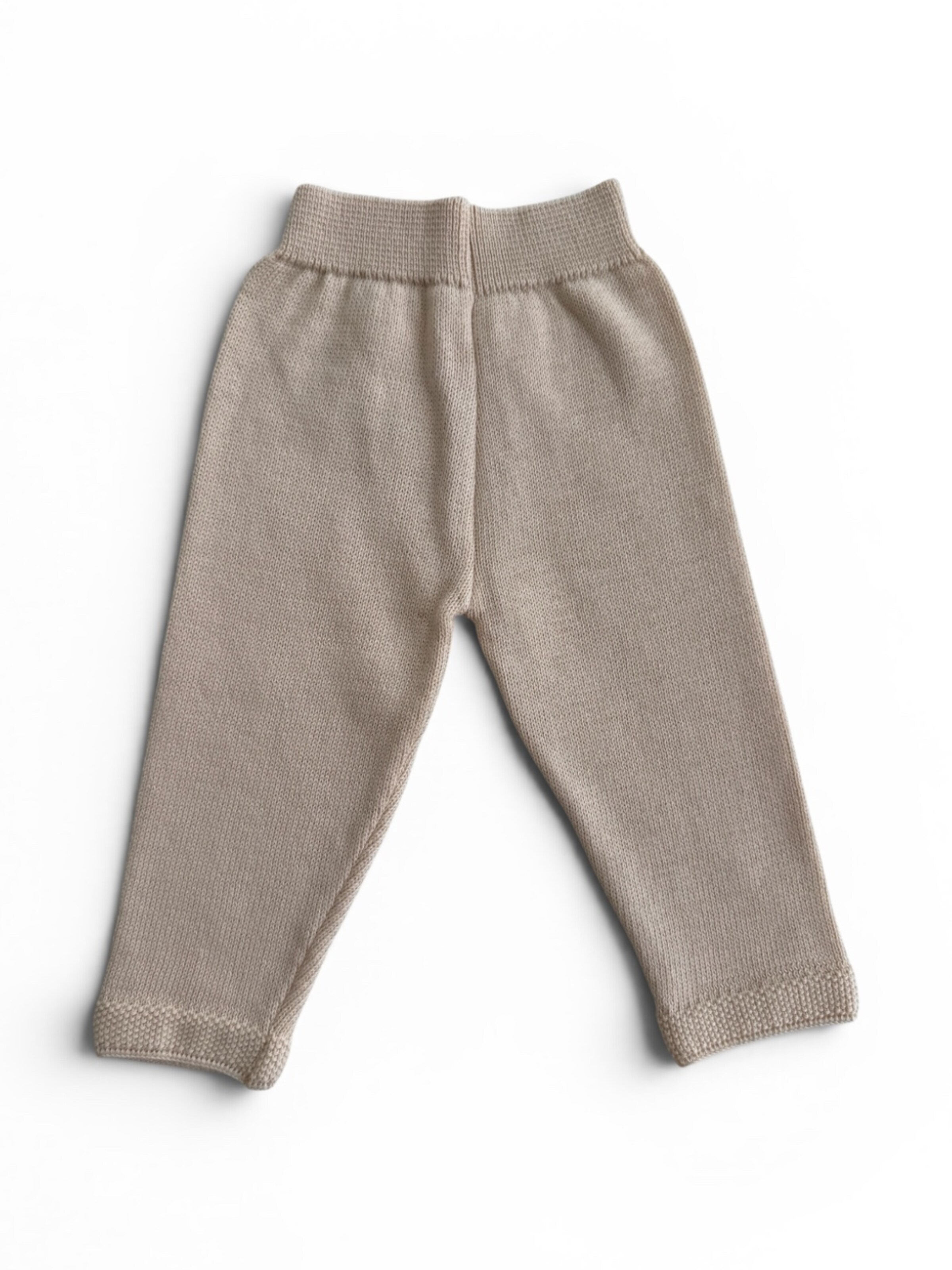 KURTI & FRIEDA Regular Leggings 'Knit' in Beige