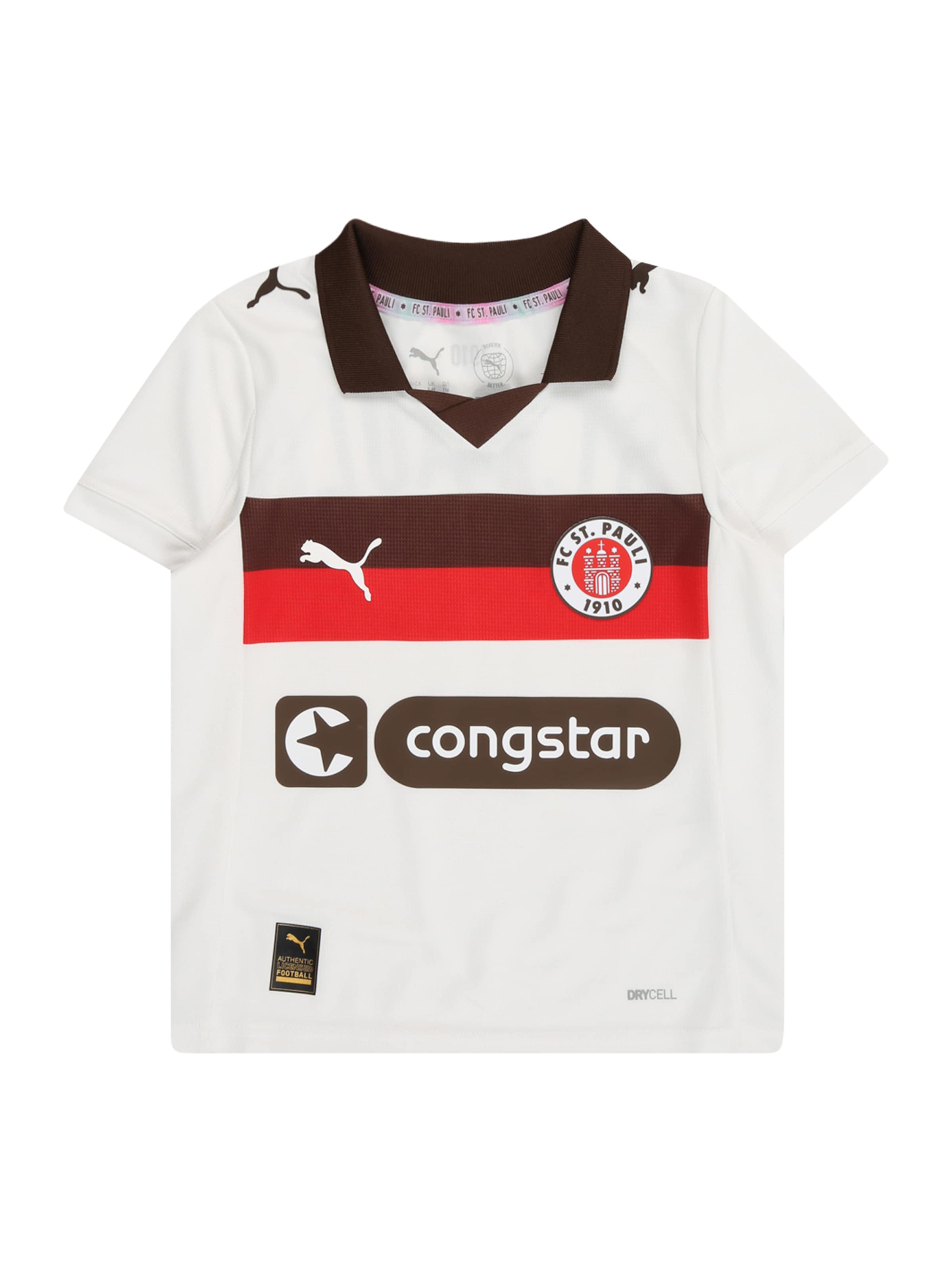 PUMA Funktionsshirt 'FCSP' in Weiß: Vorderseite