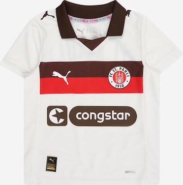 balta PUMA Sportiniai marškinėliai 'FCSP': priekis