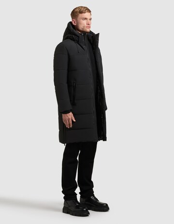 khujo Wintermantel 'Pike' in Schwarz