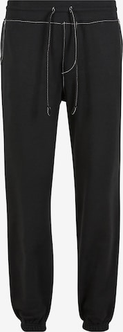 True Religion Tapered Pants in Black: front