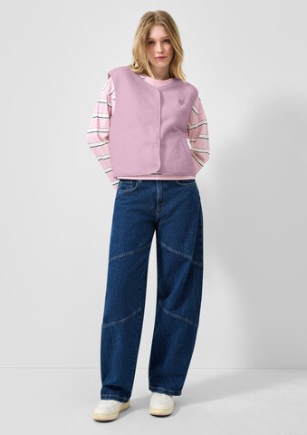 Gilet QS en rose
