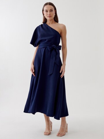 Robe Willa en bleu : devant
