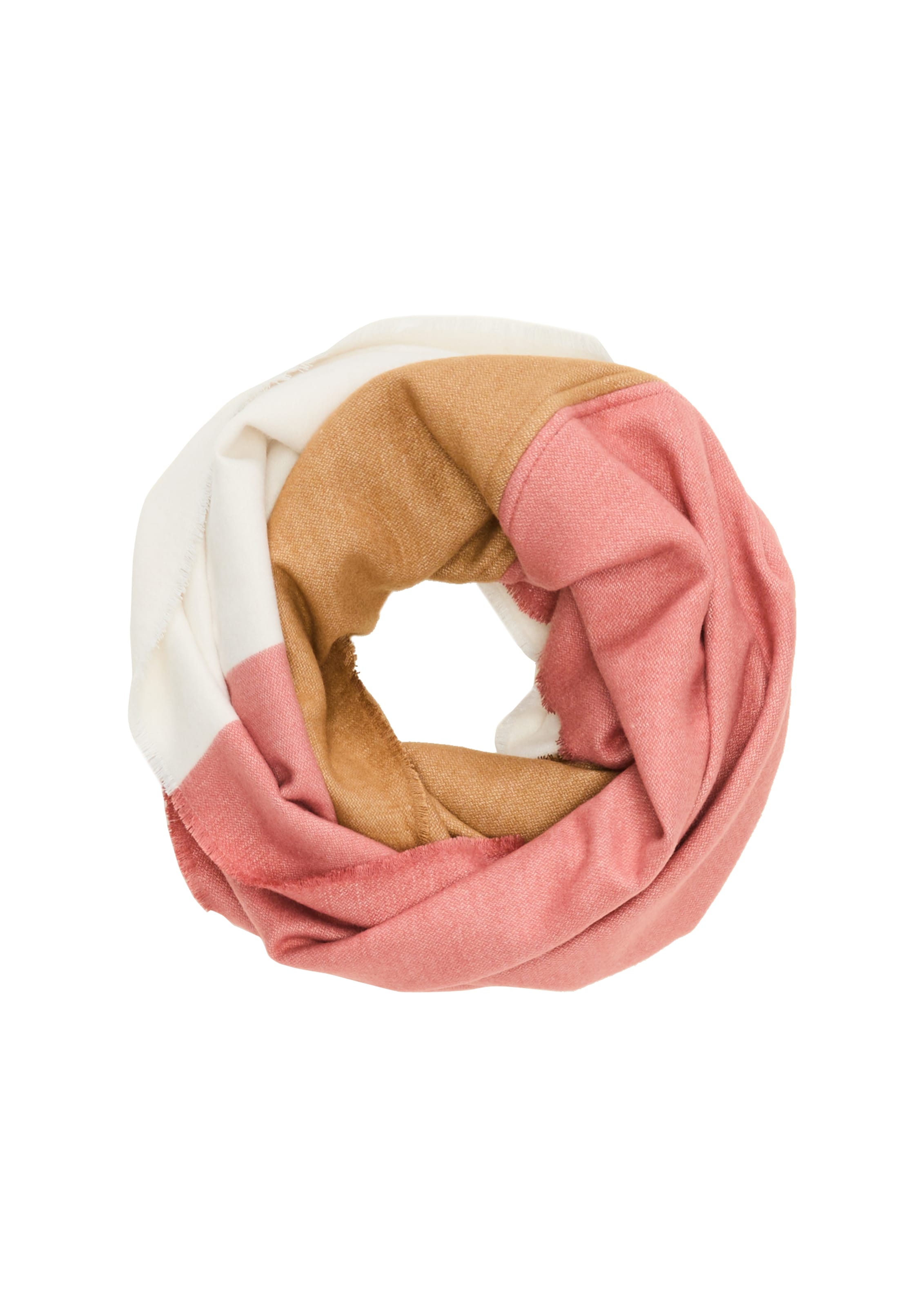 s.Oliver Schal in Orange: Vorderseite