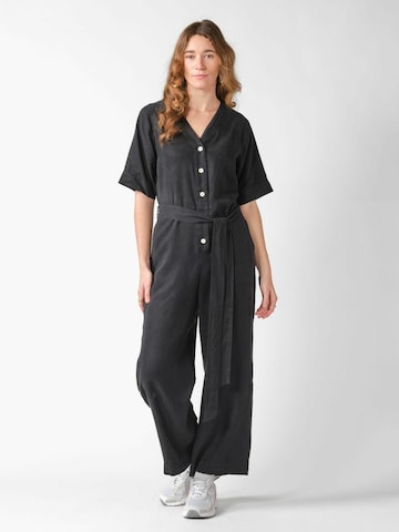 Klitmøller - Macacões ' Marna ' em preto: frente