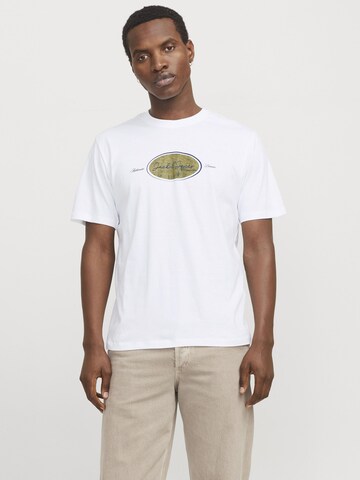 JACK & JONES Shirt in White: front