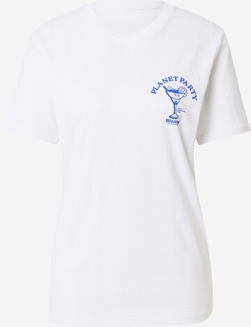 Bizance Paris T-shirt 'GARY' i vit: framsida