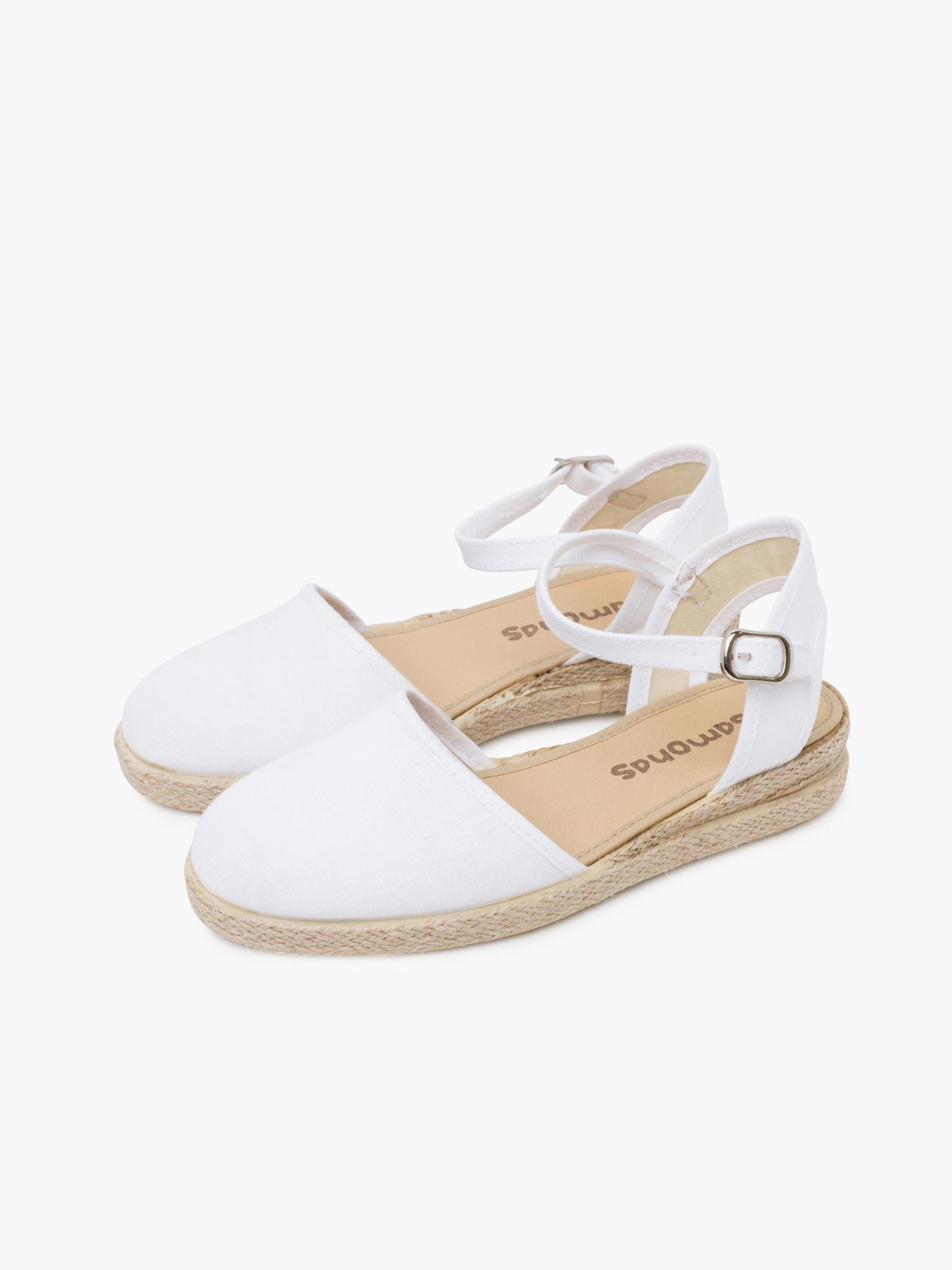 Pisamonas - Sandalias en blanco