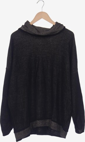 SAMOON Sweater & Cardigan in 5XL in Black: front