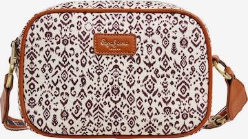 Pepe Jeans Schoudertas 'Gerda' in Wit: voorkant