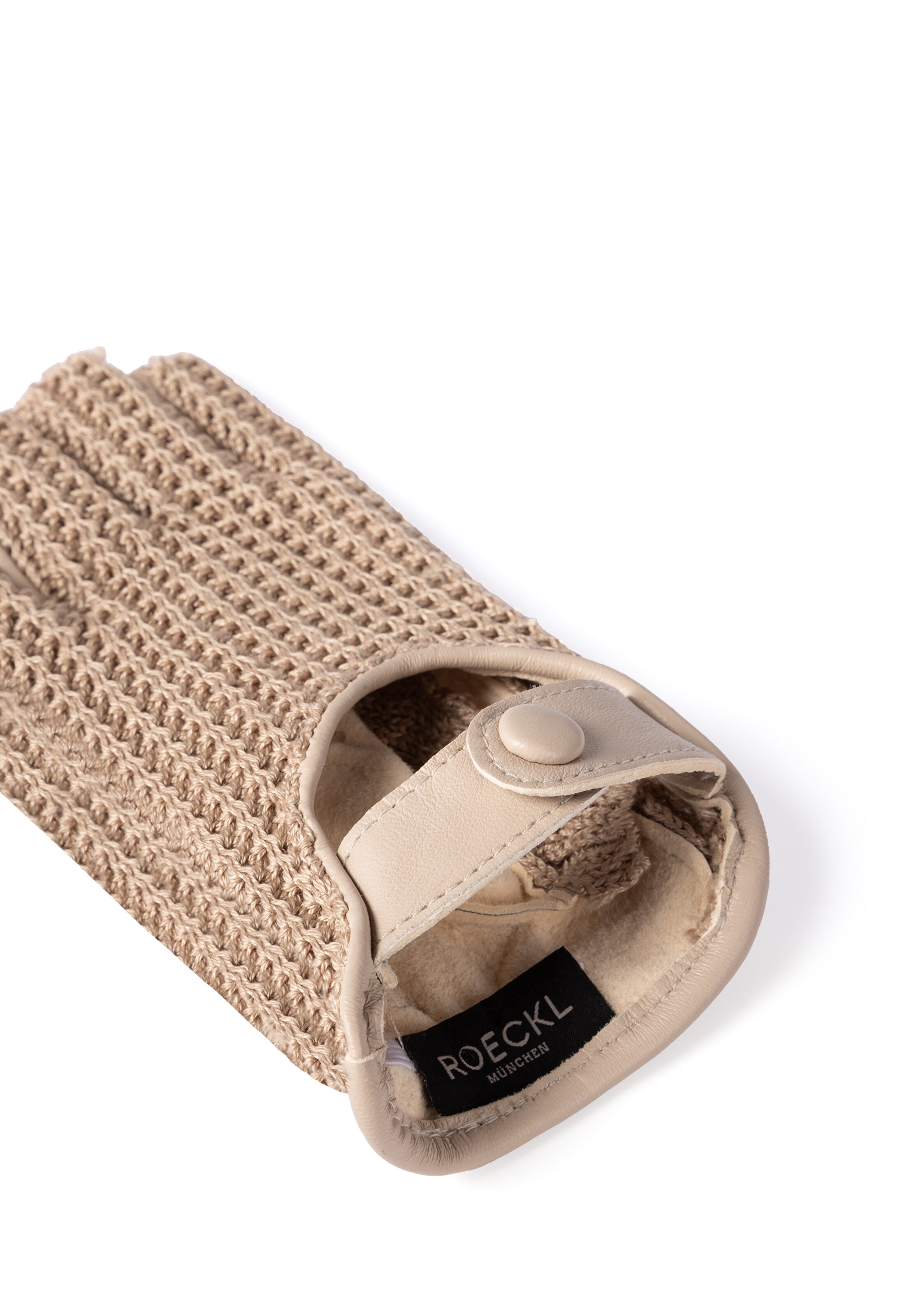 Roeckl Lederhandschuhe 'SORRENTO AUTOFAHRER' in Beige