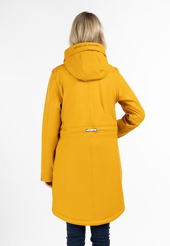 Manteau fonctionnel Schmuddelwedda en jaune