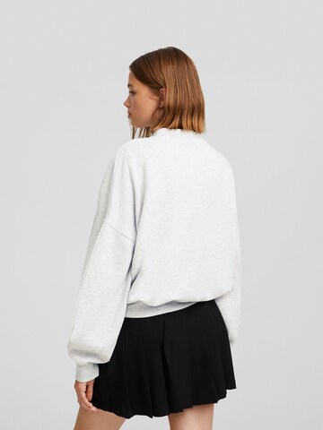 Bershka Sweatshirt in Grau