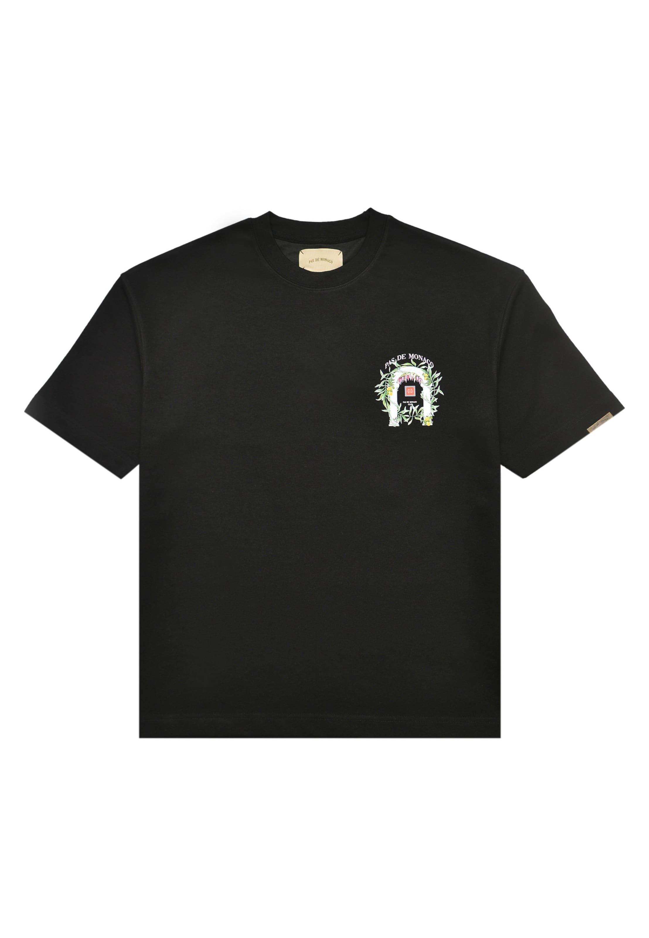 Pas De Monaco Shirt 'Arche' in Black: front