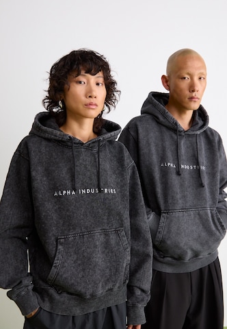 ALPHA INDUSTRIESSweater majica - crna boja