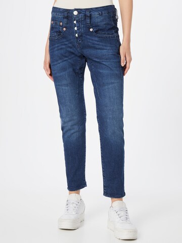 Herrlicher Slimfit Jeans 'Shyra' in Blauw: voorkant