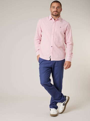 Coupe regular Chemise 'Balt' Deeluxe en rouge