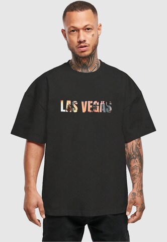 T-Shirt 'Las Vegas' Merchcode en noir : devant