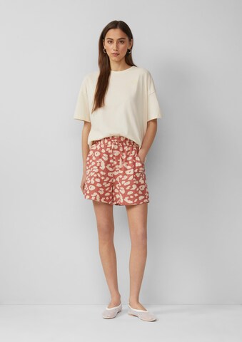 T-shirt QS en beige