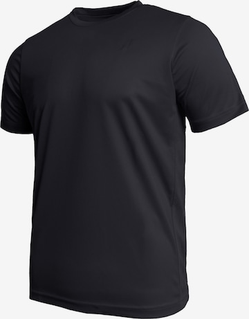 Joluvi Performance Shirt 'Shock' in Black: front
