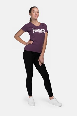 LONSDALE Koszulka w kolorze fioletowy