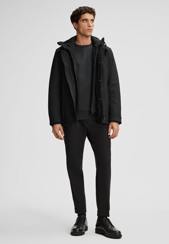STRELLSON Between-Season Jacket 'Belluno-Flex' in Black