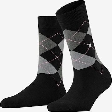 BURLINGTON Socken 'Queen' in Schwarz: Vorderseite