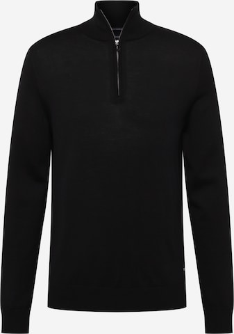 JOOP! Sweter 'Dario' w kolorze czarny: przód