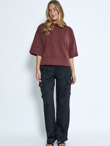 Sweat-shirt 'Dicette' Peppercorn en rouge
