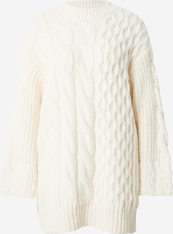 River Island Sweater in Beige: front