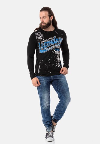 CIPO & BAXX Shirt in Black