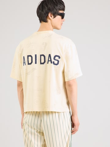 ADIDAS ORIGINALS Shirt 'Varsity' in Beige