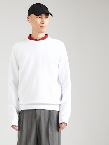 Sweat-shirt Karl Lagerfeld en blanc : devant